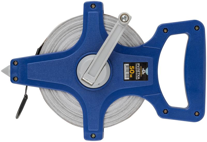 рулетка геодезическая открытый корпус фибергласовая лента 50м mos 17773м от BTSprom.by