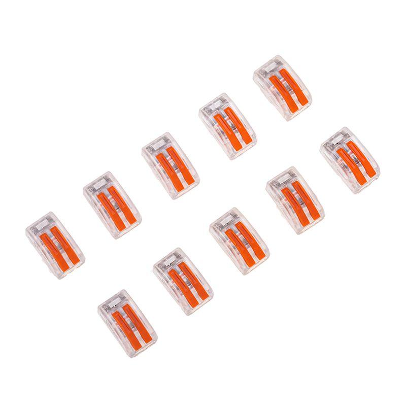  Клемма соединительная многоразовая 2-х проводная 0.08-4кв.мм прозр. (блист.10шт) Rexant 06-0203-B10 фото в каталоге от BTSprom.by