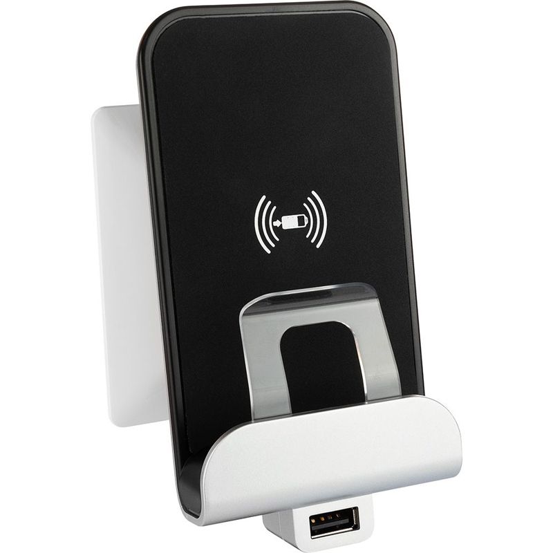 устройство зарядное беспроводное valena life qi 1а с дополнит. разъемом usb a 5в 2.4а leg 753114 от BTSprom.by