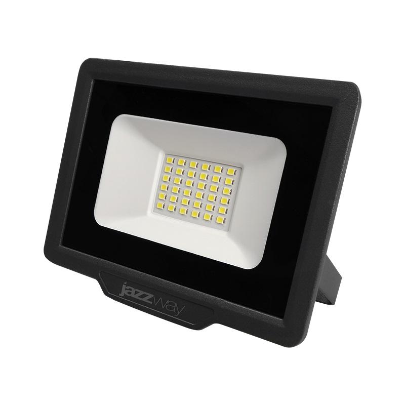 прожектор светодиодный pfl-c3 30вт 6500к ip65 до закален. прозр. стекло jazzway 5023567a от BTSprom.by