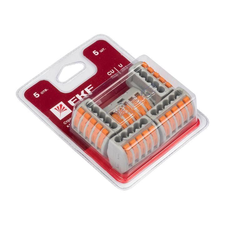 клемма строительно-монтажная смк 222-415 (блист.5шт) proxima ekf plc-smk-415b от BTSprom.by