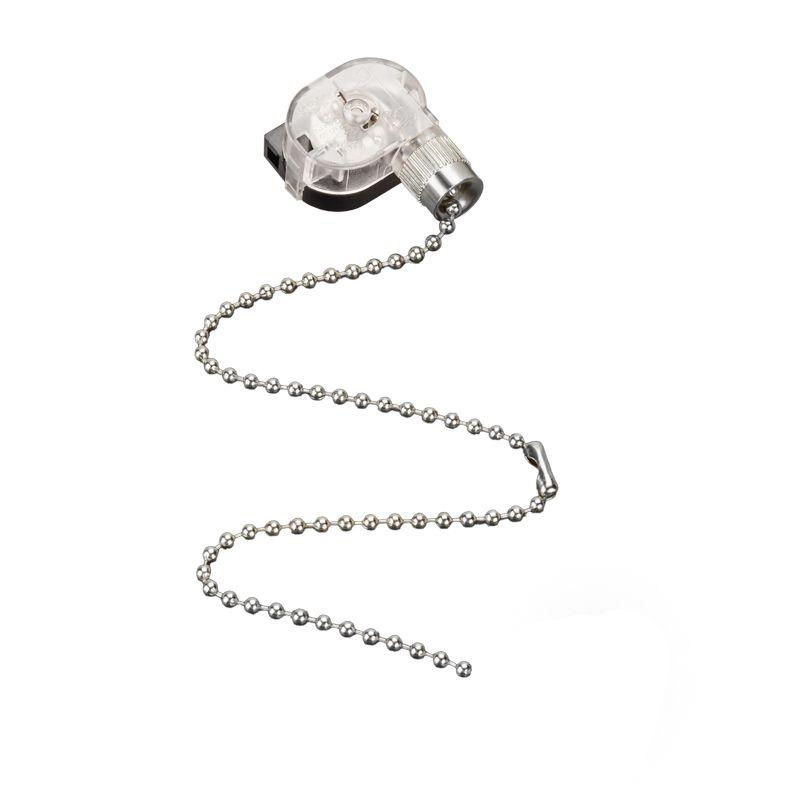  Выключатель для настенного светильника с цепочкой 270мм «Silver» индивидуал. упаковка Rexant 32-0101-1 фото в каталоге от BTSprom.by