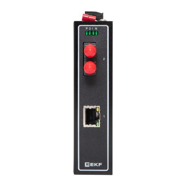  Медиаконвертер 10/100/1000Base-TX в 1000Base-X разъем ST двойн. одномодовое оптоволокно 1310нм TSX EKF TSX-MC-1GX1GT-ST фото в каталоге от BTSprom.by