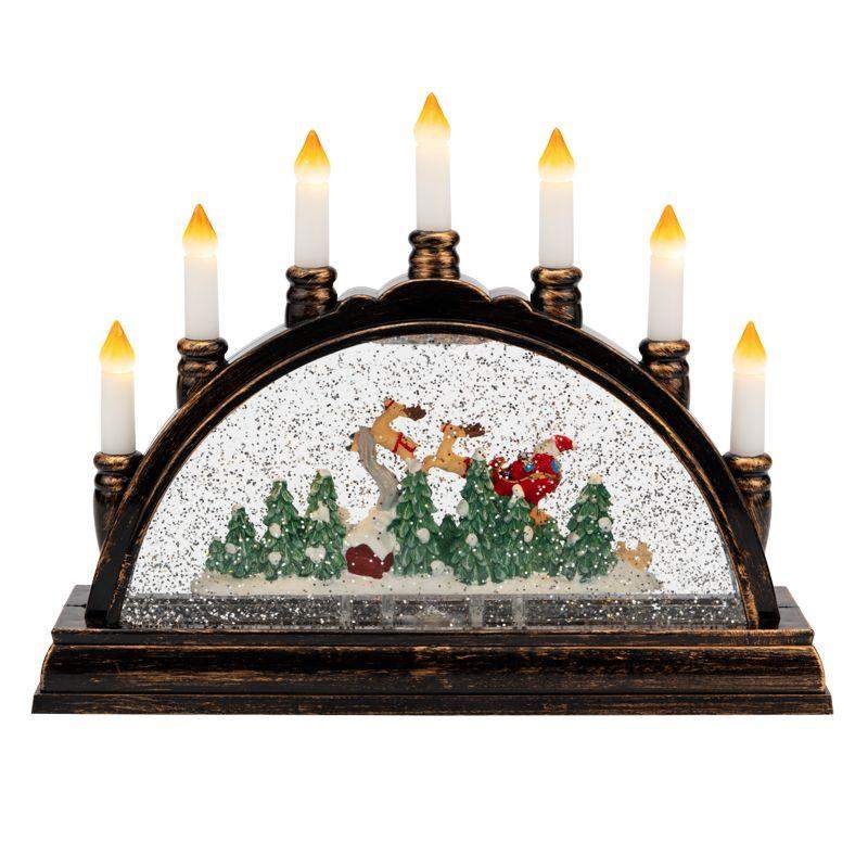 Светильник декоративный "Подсвечник" эффект снегопада Neon-Night 501-164 фото в каталоге от BTSprom.by  Светильник декоративный "Подсвечник" эффект снегопада Neon-Night 501-164 фото в каталоге от BTSprom.by