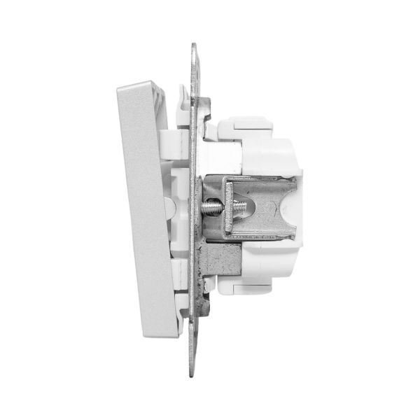  Выключатель 3-кл. СП Эпика механизм алюм. EKF UP1-SWA-31 фото в каталоге от BTSprom.by