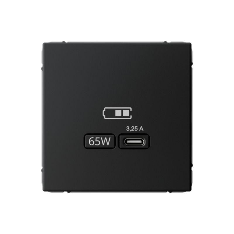 розетка usb artgallery тип c 65вт qc pd высокоскор. зу механизм карбон se gal001027 от BTSprom.by