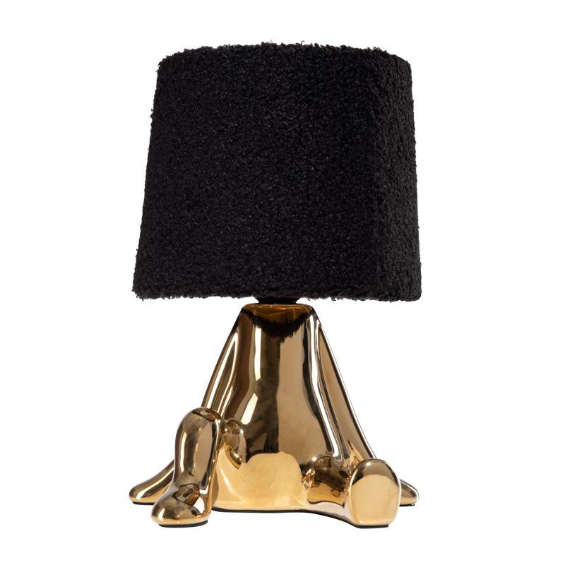  Светильник декоративный Человечек зол. с черн. абажуром E27 Rexant 603-1035 фото в каталоге от BTSprom.by