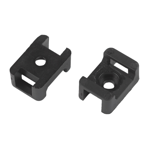  Площадка под хомуты 22х16мм с монтажным отверст. М4 NO-225-314 черн. (уп.10шт) Эра Б0066712 фото в каталоге от BTSprom.by