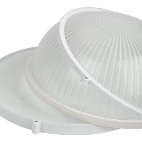  Светильник "Акватермо" НБП 03-100-001 max 100Вт E27 IP54 D240 круг алюм./стекло бел. ЭРА Б0048420 фото в каталоге от BTSprom.by