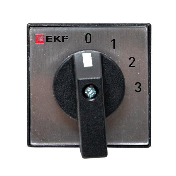  Переключатель кулачковый ПК-1-103 3п 25А "0-1-2-3" EKF pk-1-103-25 фото в каталоге от BTSprom.by