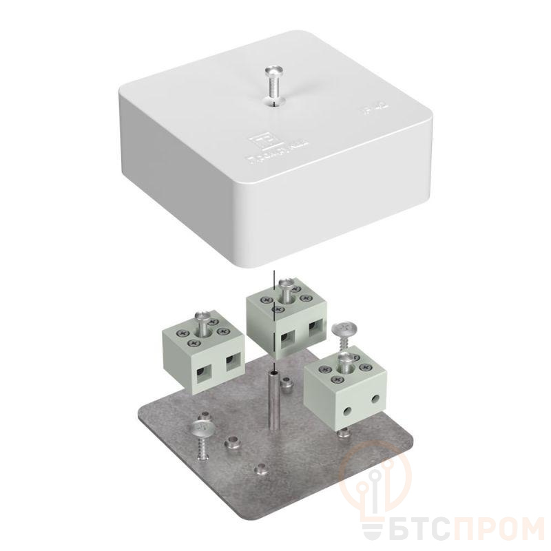 Коробка огнестойкая для кабель-канала 40-0450-FR6.0-6 Е15-Е60 RAL9003 75х75х30 латунь Промрукав 40-0450-FR6.0-6-Е60 фото в каталоге от BTSprom.by  Коробка огнестойкая для кабель-канала 40-0450-FR6.0-6 Е15-Е60 RAL9003 75х75х30 латунь Промрукав 40-0450-FR6.0-6-Е60 фото в каталоге от BTSprom.by