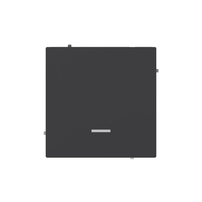 переключатель 1-кл. kant с подсветкой черн. уголь dkc 7012143 от BTSprom.by