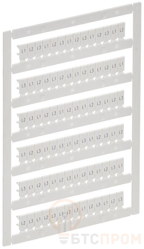 Маркер для CTS/CP 2.5кв.мм "L1; L2; L3" ARMAFIX IEK AF-CT10D-M-D25-22 фото в каталоге от BTSprom.by  Маркер для CTS/CP 2.5кв.мм "L1; L2; L3" ARMAFIX IEK AF-CT10D-M-D25-22 фото в каталоге от BTSprom.by
