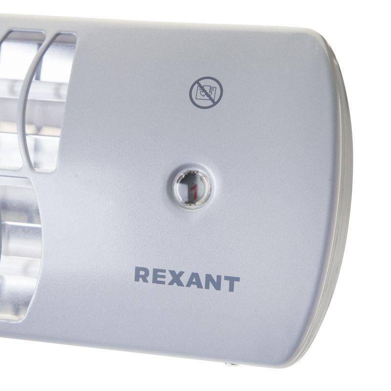  Обогреватель электрический инфракрасный панельный 1.5кВт с кварцевыми лампами в стальном корпусе с регулировкой мощности Rexant 60-0060 фото в каталоге от BTSprom.by