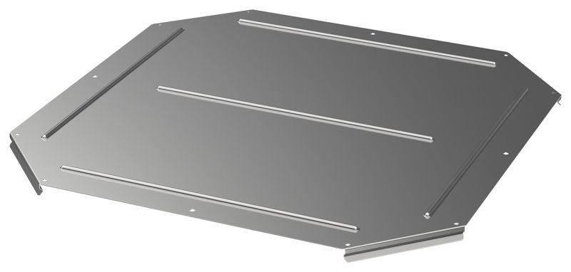 крышка для ответвителя осн.300 1.2мм esca 5 iek es5-krd-300-12 от BTSprom.by