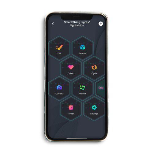  Гирлянда светодиодная "Нить" 10м RGB умная управление через мобильное приложение ERASG -01 Эра Б0060432 фото в каталоге от BTSprom.by