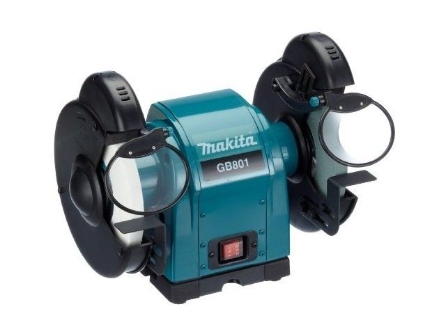 станок точильный makita gb 801 в кор. (550 вт, круг 205х19х15 мм, подсветка) gb801 от BTSprom.by