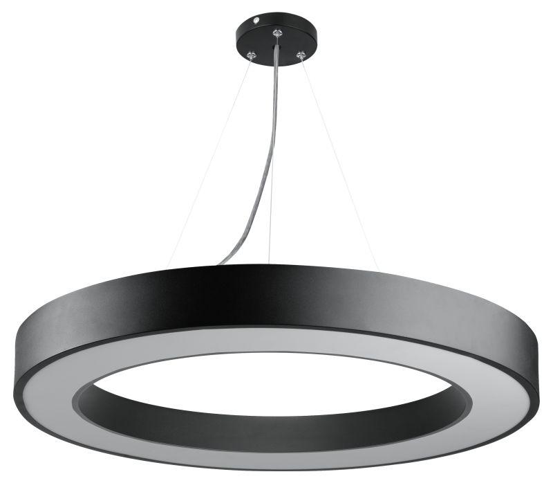 светильник светодиодный geometria ring spo-133-b-40k-045 45вт 4000к 3200лм ip40 600х80мм подвесной драйвер внутри черн. эра б0058903 от BTSprom.by