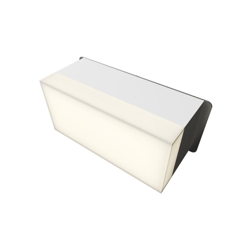 светильник светодиодный rve-lbx-lumo20-plaza7515010-1-gr прямоугольник грильято 1шт 65х140х60мм 12вт встраиваемый 4000к бел. rvelektro rve00003250 от BTSprom.by