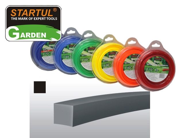 леска ф 1.65 мм х 87 м квадратн. сеч. startul garden st6057-16 от BTSprom.by
