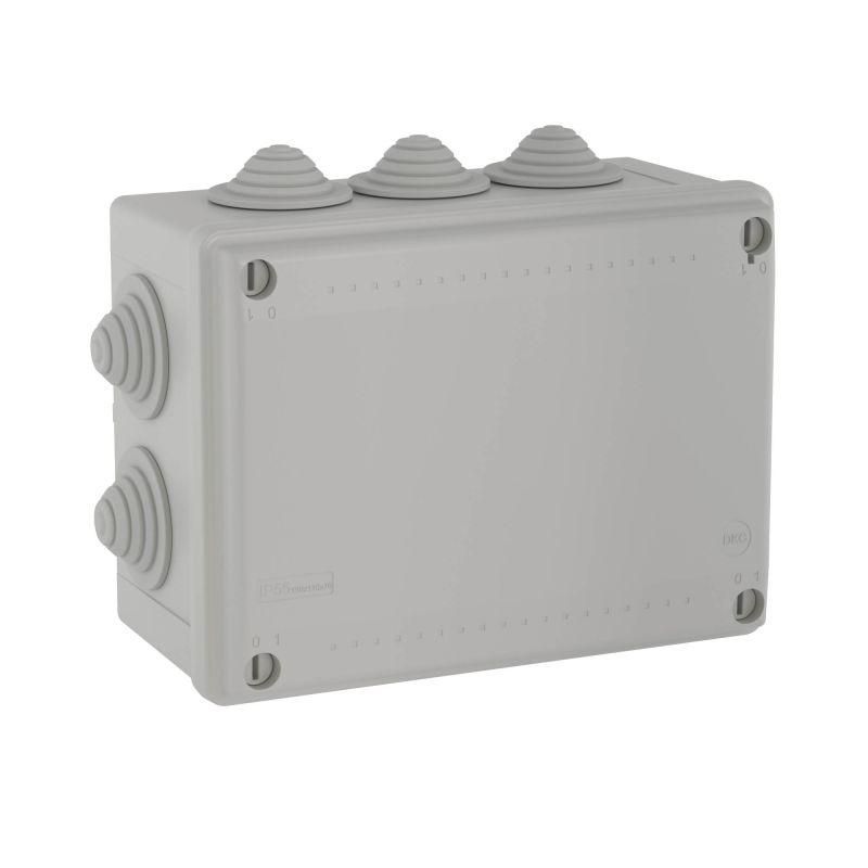 коробка распределительная оп 240х190х90мм ip55 10 каб. ввод dkc 54200 от BTSprom.by