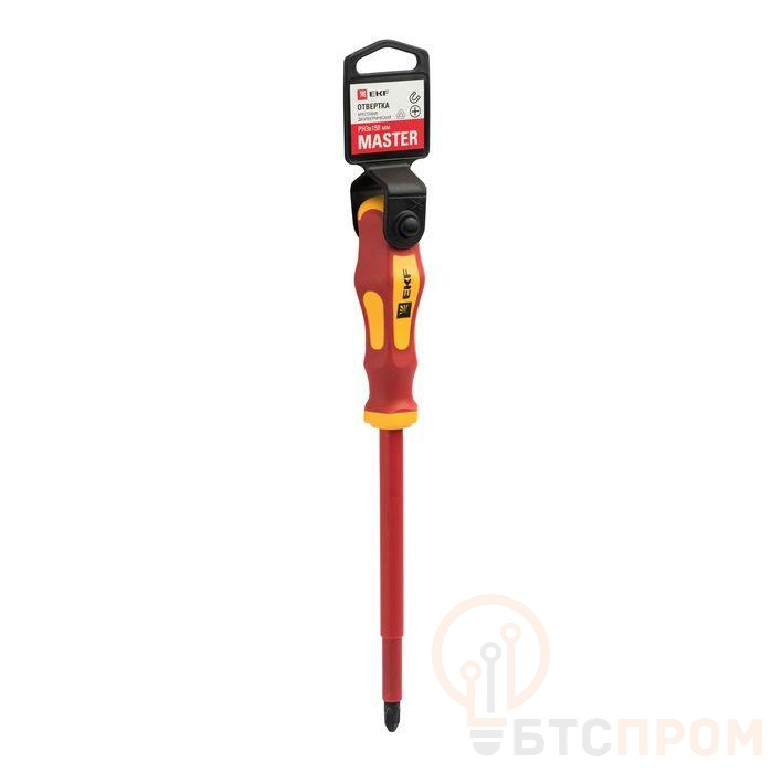 Отвертка PH3х150мм Master 1000В Basic EKF ph-3-150-mas-in фото в каталоге от BTSprom.by  Отвертка PH3х150мм Master 1000В Basic EKF ph-3-150-mas-in фото в каталоге от BTSprom.by