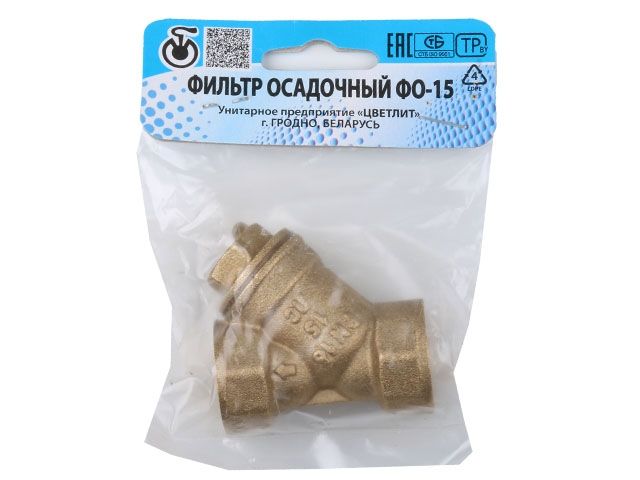 фильтр косой 1/2" вн.-вн., цветлит (инд. упак.) (zw40001) zw40001 от BTSprom.by