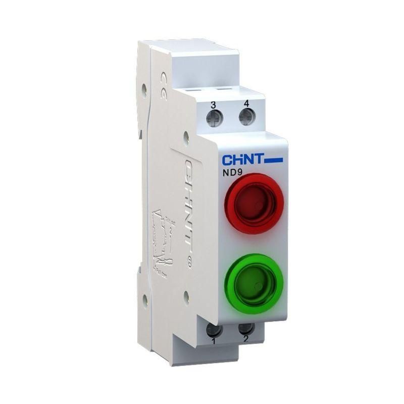индикатор nd9-2/gr ac/dc 230в (led) (r) красн./зел. chint 594138 от BTSprom.by