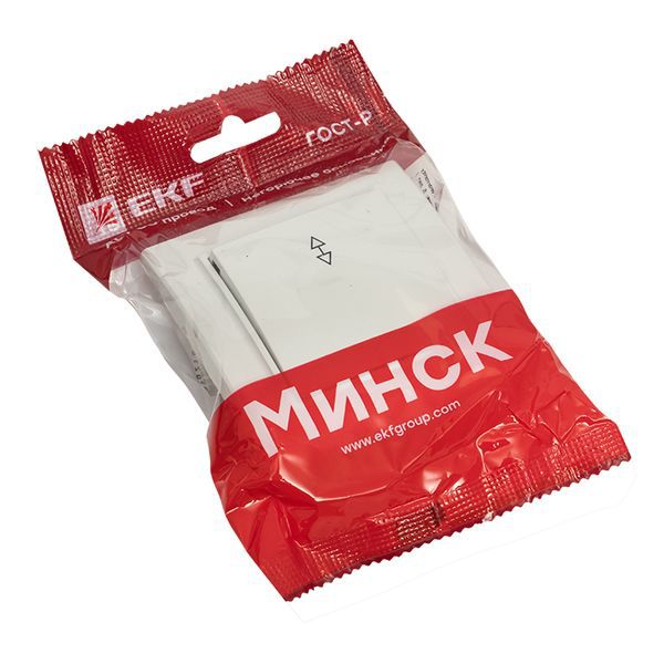 переключатель проходной 1-кл. сп минск 10а ip20 бел. basic ekf erv10-025-10 от BTSprom.by