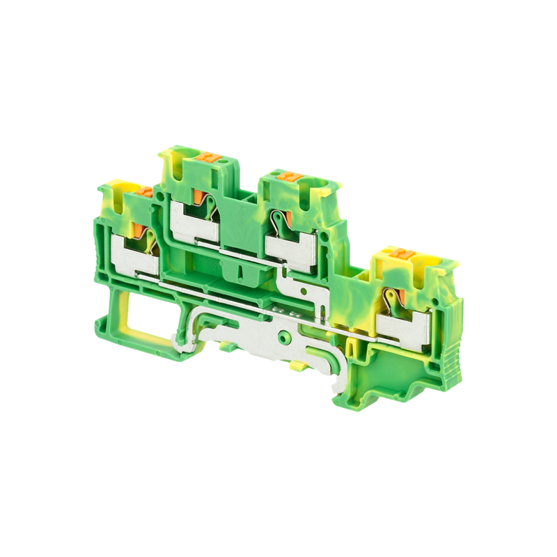 клемма push-in двухуровневая "земля" 4кв.мм mtp-d4pe овен 136800 от BTSprom.by