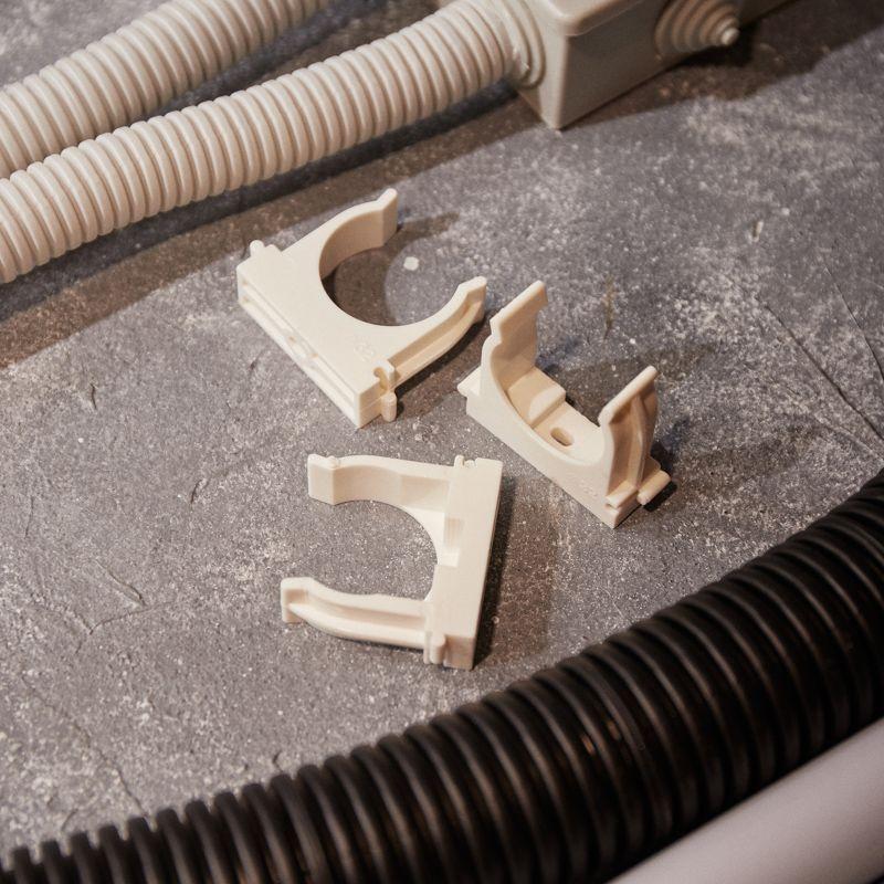  Держатель для труб (клипса) d32мм для монтажн. пистолета бел. Rexant 28-0432-3 фото в каталоге от BTSprom.by