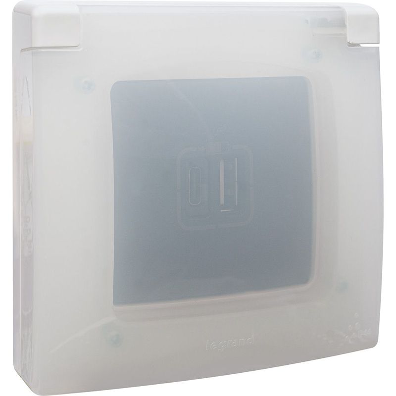  Рамка 1-м Etika IP44 с защ. крышкой бел. IEK 672550 фото в каталоге от BTSprom.by