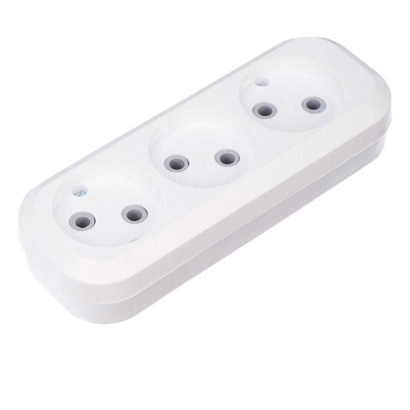  Колодка удлинителя 3-м без заземл. Rexant 11-8703 фото в каталоге от BTSprom.by