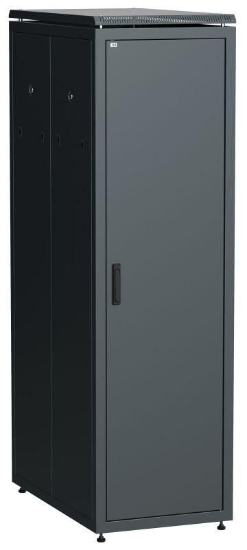 шкаф сетевой 19дюйм linea n 38u 600х1000мм металлическая передняя дверь черн. itk ln05-38u61-m от BTSprom.by