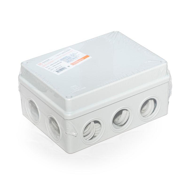  Коробка распределительная ОП 150х110х70мм безгалоген. (HF) атмосф. Промрукав 40-0315 фото в каталоге от BTSprom.by