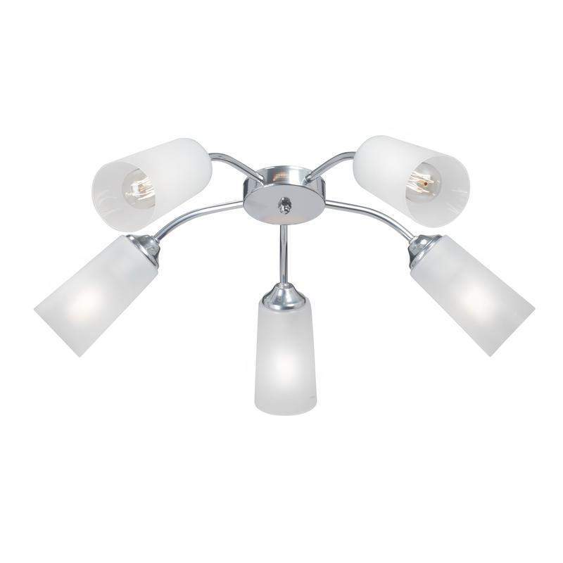  Люстра V3758-9/5PL 5xE27 макс. 40Вт плафон ПП Vitaluce V3758-9/5PL фото в каталоге от BTSprom.by