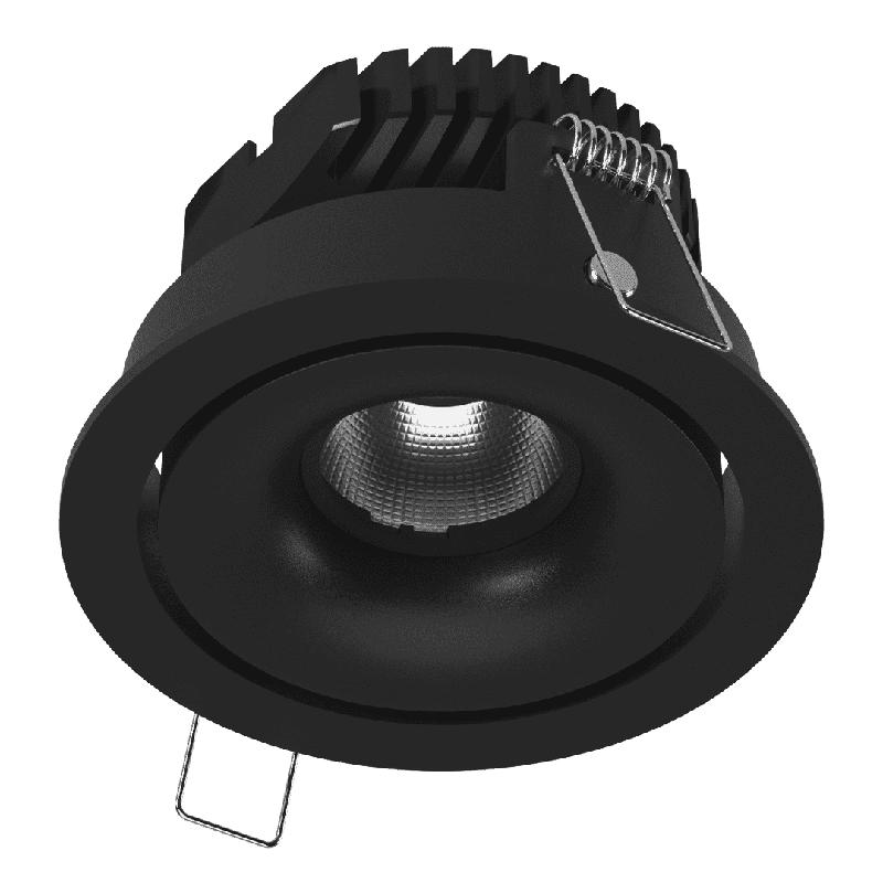  Светильник встраиваемый COMBO черн. 12Вт IP20 нейтрал бел. 4000К SWG PRO 00-00003772 фото в каталоге от BTSprom.by