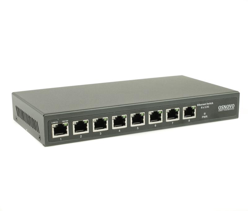 коммутатор 2.5g ethernet sw-8d-1 на 8 rj45 портов osnovo 14341 от BTSprom.by