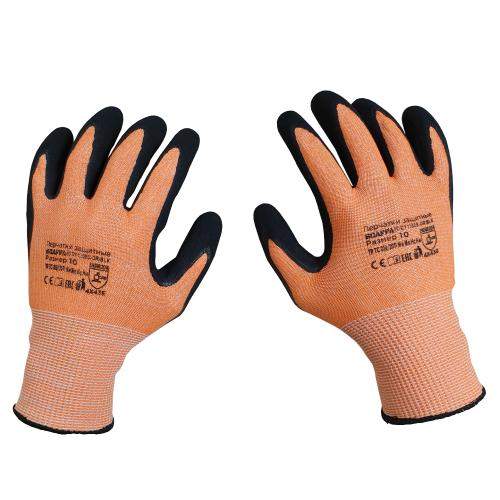 перчатки защитные dy1350s-or/blk размер 10 scaffa 00-00011910 от BTSprom.by