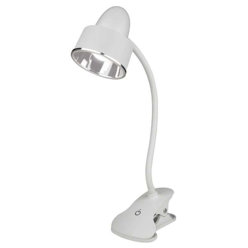 светильник настольный tld-557 beige/led/350lm/5500k/dimmer 5вт «прищепка» сенсор. выкл. uniel ul-00004139 от BTSprom.by
