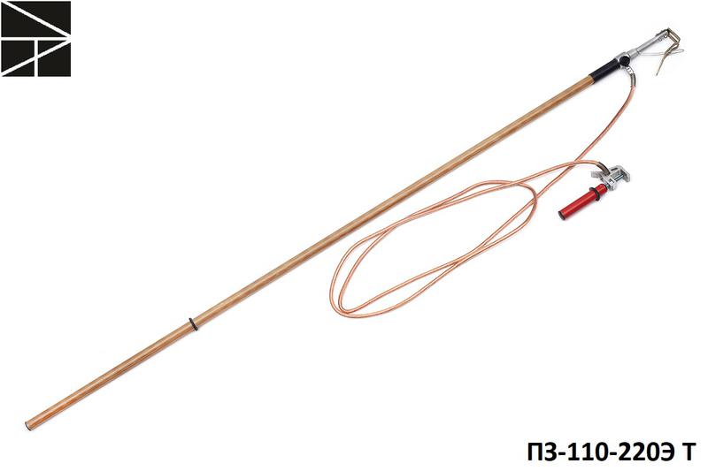 заземление переносное для воздушных линий пз-110-220э т сечение 35мм с протоколом испытаний электро трейд et-z191-t-35-p от BTSprom.by