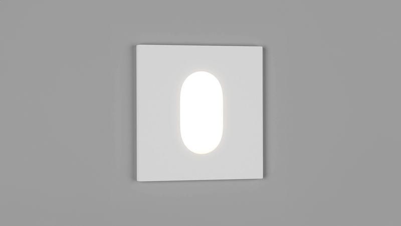 бра gw-s612-3-wh-nw 3вт 4000к ip20 встраив. для подсветки лестницы/пола floor s бел. designled 00-00004136 от BTSprom.by