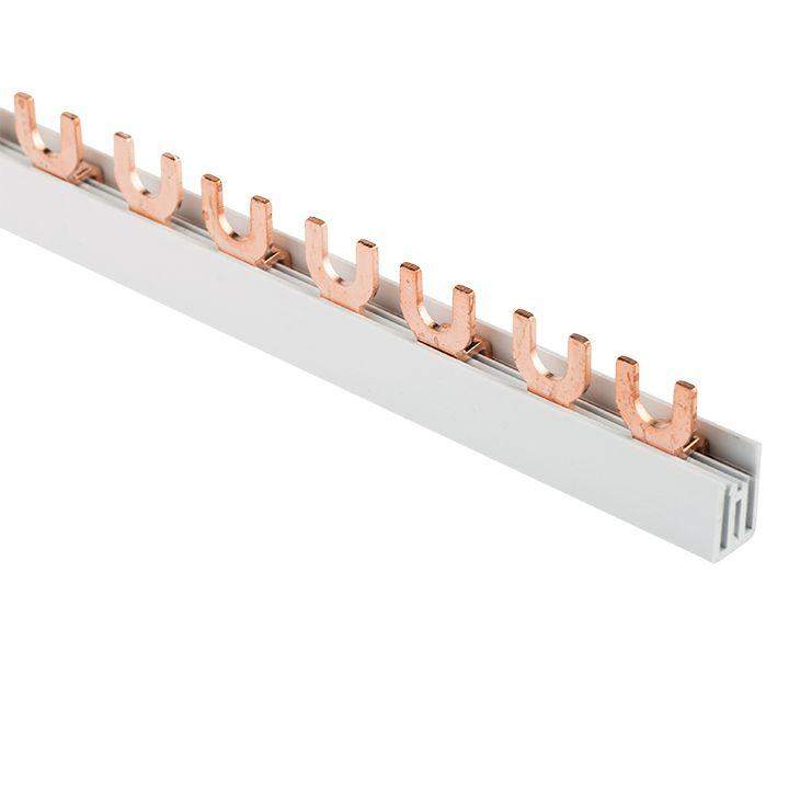 шина соединительная типа fork для 2-ф нагр. 63а 54 мод (дл.1м) ekf fork-02-63 от BTSprom.by