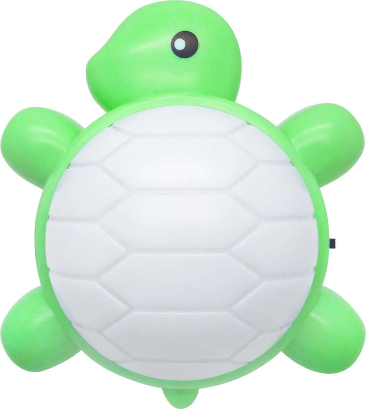 ночник светодиодный nla 04-tg черепашка 230в зел. с выкл. in home 4690612029009 от BTSprom.by