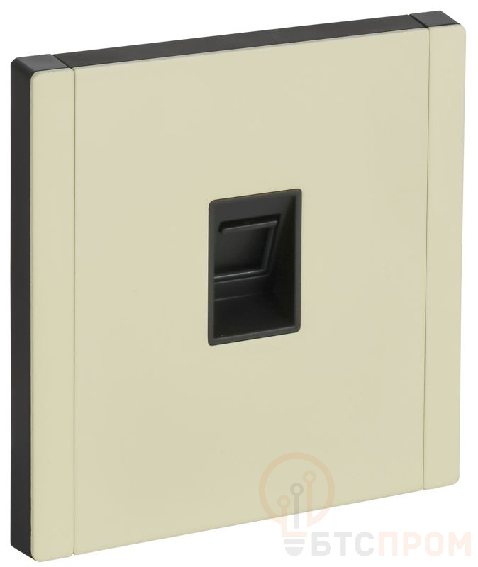  Розетка компьютерная FORTE&PIANO FP831M RJ45 кат.6 сл. кость IEK FP-K10-2-M-K41 фото в каталоге от BTSprom.by
