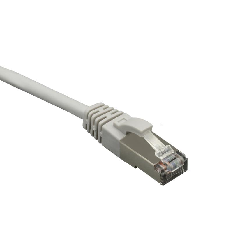 патч-корд ftp кат.5e 4х2 26awg (7х0.16мм) cu lszh сер. 0.5м suprlan 10-0715 от BTSprom.by