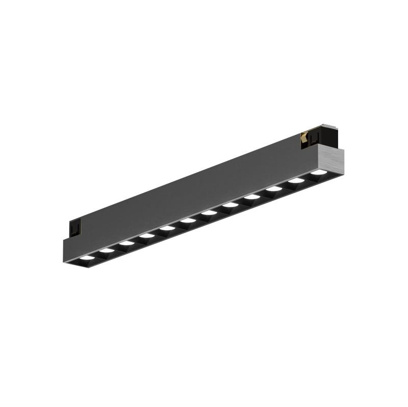 светильник трековый shine grill 10вт 3000к ip20 48в dc 231х19х27 ra90 со светодиодом алюм. темн. никель denkirs 764341 от BTSprom.by