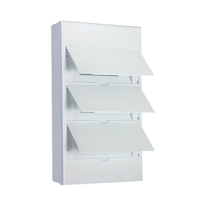 бокс пластиковый щрн-п-36 ip41 бел. дверь бел. kranz kr-11-0337 от BTSprom.by