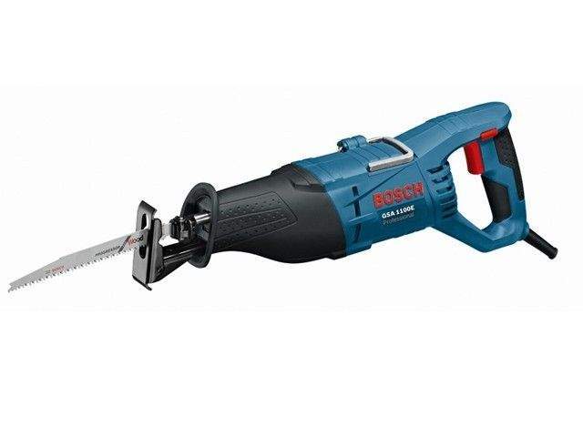 сабельная пила bosch gsa 1100 e в чем. + 2 пильных полотна (1100 вт, дерево до 230 мм, металл до 20 мм) от BTSprom.by