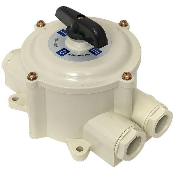  Переключатель пакетный 1-кл. 40А IP56 ПП 4-40/Н2 М2 пл. беж. EKF pp-4-40-4 фото в каталоге от BTSprom.by